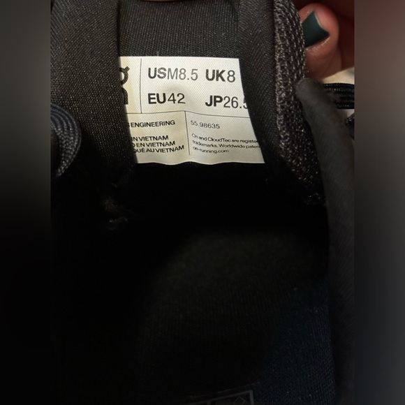 On Running Cloudgo Men’s Running Shoe, Black | Sz 8.5 - Picture 6 of 10